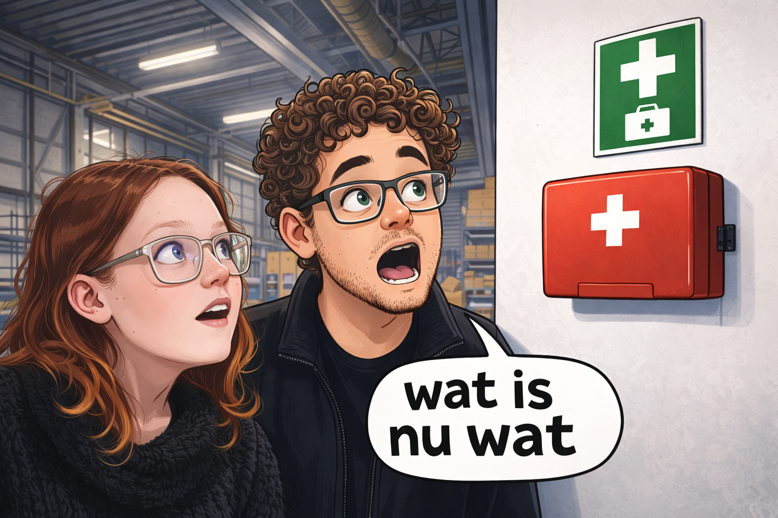 Wat zit er eigenlijk allemaal in de verbandkoffer op je werk?
